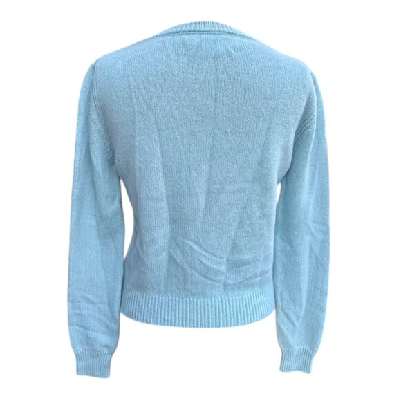 Alberta Ferretti Monday Cashmere Sweater 2 XS Rainbow Week Day ASO Amal Clooney - Picture 7 of 16